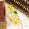 Pulsera hueca de Buda antiguo de oro arena de Vietnam estilo chino temperamento retro hebilla china Yiwu fabricantes de joyería de mano suministro directo