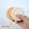 Taza de Agua Plegable, Taza de Silicona Portátil para Camping al Aire Libre, Artículos de Viaje, Taza Plegable Lavable de Grado Alimenticio para Enjuague Bucal
