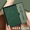 Cuaderno A5 de Cuero Suave Engrosado con Logo Personalizado, Bloc de Notas para Reuniones de Negocios, Diario de Piel sintética con Tacto de Piel, Venta al por Mayor