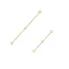 Hebilla de Resorte Multimodelo Transfronteriza Cadena de Extensión Ajustable Conexión de Pulsera y Collar Cadena de Cola para Joyería Cobre