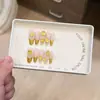 Uñas Vestibles de Lujo Ligero Francés para Hija de Familia Rica Noble 2026 Nuevo Más Vendido Uñas Largas Hechas a Mano de Gama Alta