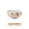 Vajilla de estilo crema Yachengde, juego de vajilla de cerámica de color bajo esmaltado para el hogar, tazón grande para sopa, tazón de arroz, plato, tazón y cuchara combinados