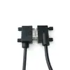 Cable conector macho DB15 de doble ángulo a hembra DB15 de doble ángulo hecho a medida, cable de conexión de equipo