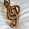 Nuevo Pasador de Pelo con Nota Musical Clave de Sol para Mujer, Pinza de Tiburón para Recogido en la Parte Posterior de la Cabeza, Elegante Accesorio de Pelo Retro Francés