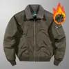 Nuevas Tendencias Otoño e Invierno 2025 para Hombre Ropa de Trabajo Americana Moderna Chaquetas Cálidas Gruesas Acolchadas de Algodón Terciopelo Casual