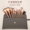 Nuevo Set de Brochas de Maquillaje Dorado de 10 Piezas/15 Piezas, Incluyendo Brocha para Polvos, Brocha para Rubor, Brocha para Sombras de Ojos y Set de Brochas para Contorno