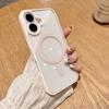 Funda para iPhone 17 Pro Macaron Tacto Titanio Color Original Magnética 6E Compatible con Apple 18 Max Cubierta Acrílica