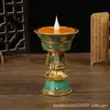 Lâmpada de Manteiga Eletrônica de Cobre Puro Suprimentos Budistas Lâmpada de Latão Lâmpada de Cobre Perpétuo Lâmpada de Cobre Puro Doméstica