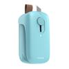 Mini selladora portátil USB para conservación de frescura y a prueba de humedad, selladora pequeña de alimentos con carga y presión manual para el hogar