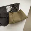 Bolsa Tote Manual Grande Capacidade Vintage Ruien 2026 Outono Nova Alta Aparência Bolsa de Ombro Único para o Trabalho Tendência