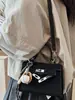 Bolsa Pequeña Retro de Mano para Mujer Temporada de Otoño 2025 Nueva Bolso Cruzado de Moda Bolso Cuadrado Pequeño de Alto Valor