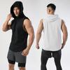 Chaleco con Capucha para Hombre Deportivo Verano Sudadera Jersey de Baloncesto Chaleco Chaleco Top Delgado sin Mangas Talla Extra Camiseta Base