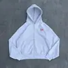 Moletom Bordado com Letra de Exportação Novo Outono e Inverno Estilo Europeu e Americano Y2K Street Punk Style Moletom para Homens e Mulheres