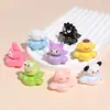 Adornos Estereoscópicos de Avión Sanrio Galvanizados de Dibujos Animados Colgante de Llavero DIY Adornos de Decoración de Escritorio y Coche