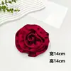Em estoque atacado tecido coreano flor tridimensional broche adesivos de tecido roupas bolsas acessórios de cabelo diy acessórios decorativos joias
