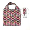 Bolsa de Compras para Supermercado Plegable Ligera Ecológica Bolso de Mano para Mujer Gran Capacidad Portátil de Tela Oxford Almacenamiento