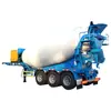 Cómo usar semirremolques de mezcla y transporte de concreto. Se encuentran disponibles para la venta semirremolques para la mezcla y el transporte de concreto