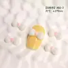 Acessórios de Arte de Unha com Laço de Desenho Animado Transfronteiriços Resina Colorida Laço Tridimensional Acessórios Rosa Grampo Estilo Ins