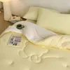 Colcha tipo acolchado clase A, Engrosada para calidez invernal, Relleno para primavera y otoño, Colcha perezosa, Colcha para dormitorio para todas las estaciones, Adecuada para todas las estaciones