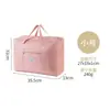 Bolsa de Almacenamiento para Viaje, Bolsa de Almacenamiento para Equipaje de Estudiante de Gran Capacidad, Bolsa de Viaje Portátil con Asa de Mano y Correa para el Hombro para Ropa y Pantalones