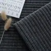 Tela de chenilla para sofá con raya vertical texturizada, alto gramaje, material resistente al desgaste, adecuada para fabricantes de sofás y tapicería suave, se puede cortar a medida y disponible para venta al por mayor