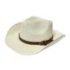 Sombrero de Sol para Primavera y Verano con Correa Sombrero de Paja de Papel con Borde Ondulado Ala Ancha Sombrero para Viaje al Aire Libre Sombrero de Montañismo Playa