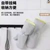 Guantes de Alambre de Acero, Herramienta Impermeable para Quitar Grasa de Cocina y Lavar Platos, Herramienta de Limpieza Multifuncional, Alambre Plateado, Cálidos y Duraderos, No Dañan los Recubrimientos