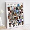 Photo Frame casal impressão de fotos diy quebra-cabeça personalizado feito à mão álbum comemorativo Polaroid aniversário presente Dia dos Namorados