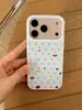 Funda de pastel de estrellas para pantalla completa adecuada para Apple 17 Pro Max, iPhone 18, 15, 16, anticaída, diseño simple para niñas
