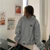 20263315 # Foto Oficial, Precio Real: Sudadera Gruesa con Forro de Felpa para Mujer, 250g, Nuevo Estilo Otoño e Invierno, Chaqueta con Capucha de Corte Holgado