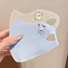 Mascarilla de Protección Solar de Verano para Niños Kuromi Bebé Seda de Hielo Transpirable Protección para Ojos Lavable Linda Mascarilla Facial para Niños y Niñas