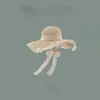 Sombrero de Sol de Paja con Encaje para Mujer, Ala Ancha, Verano, Transpirable, Sombrero de Paja, Sombrero de Playa, Moderno