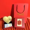 Popular Oro Puro 999 Exquisito de Gama Alta de Shuibei Regalo del Día de San Valentín Chino Declaración de Amor Regalo de Amor para Amigos Hombres y Mujeres Venta al por Mayor