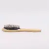 Pente especial para perucas de madeira, pente grande de aço, ferramenta antiestática para cuidado de cabelos postiços para evitar que as perucas sequem, fiquem com frizz e deem nós