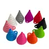Suministro directo de fábrica embudo plegable de silicona mini telescópico portátil embudo plegable para aceite suministros creativos de cocina