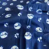 Estilo Étnico Impresión Digital Directa Tela Efecto Tie-Dye Tradicional Hecho a Mano Mantel para Mesa Manteles Individuales para Té Tela para Ropa Cheongsam
