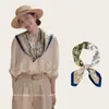 Bufanda Chal de Estilo Vintage Old Money de Piel de Pony Color Caqui para Mujer 2026 Nuevo Elegante Pañuelo Cuadrado Calentador de Cuello Accesorio para Cuello