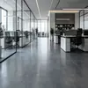 Pisos de cerâmica cinza cimento 600x1200 estilo antigo para salas de estar, antiderrapantes, adequados para projetos de construção, lojas de rede e pousadas; azulejos de parede de superfície assentados a seco, cinza