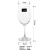Copa de Vino Tinto Simple Copa de Champán Creativa Rayada Interior Utensilios de Vino para el Hogar Copa de Vino para Restaurante Copa de Vino Extranjero