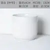 Vasos de Flores Cerâmicos para Varanda Uso Doméstico, Tamanhos Grande e Pequeno, Vasos de Cerâmica para Phalaenopsis, Clorofito, Monstera e Rosa, com Desenhos Pintados