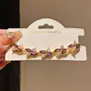 Resplandor Dorado~Pulsera Geométrica de Cierre de Lujo Ligero con Circonita Chapada en Oro Real de 18 Quilates Exquisita Pulsera Joyería de Mano de Gama Alta de Nicho