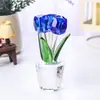 Espejo Cruzado Amazon Mariposa de Cristal Bola de Cristal Adornos Animales Pequeños Creativos Decoración de Coche Manualidades Regalos Navideños