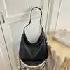 Bolsa de Axila Grande Capacidade Estilo Retro Luxo Leve para Mulheres Outono Versátil Casual Bolsa de Ombro Bolsa Tote Hobo para Trabalho
