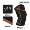 Joelheiras Esportivas de Tricô, Joelheiras de Nylon de Alta Elasticidade Respiráveis, Mangas para Pernas para Homens e Mulheres, Joelheiras para Ciclismo, Corrida, Basquete, Fitness