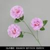 Flor artificial morada ceremonia de boda salón de bodas camino principal arreglo floral techo decoración arco de bienvenida hotel fila de flores flores falsas