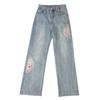 Sudeste Asiático transfronteiriço feminino atacado novo estilo chinês jeans feminino som de chacoalhar pequeno livro vermelho uma geração de fornecimento
