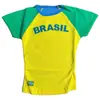 Nuevo Top Azul de Verano/Primavera Europeo y Americano, Delgado, Ajustado, Estampado de Letras, Y2K, Camiseta de Verano para Mujer con Ombligo al Aire, Sexy Transfronterizo