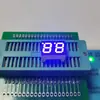 Tubo digital LED de 2 dígitos de 0.28 pulgadas, tubo digital rojo brillante, fila única, tubo digital de 5 pines, proceso de doblado