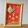 Marco de fotos Tian Guan Ci Fu Adorno de escritorio Feng Shui Regalo de inauguración Decoración para el hogar Decoración Venta al por mayor