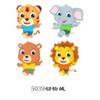 Pegatinas Mágicas de Diamantes BIG GEM Transfronterizas Hechas a Mano Paquete de Materiales DIY de Dibujos Animados Pegatinas de Rompecabezas para Padres e Hijos